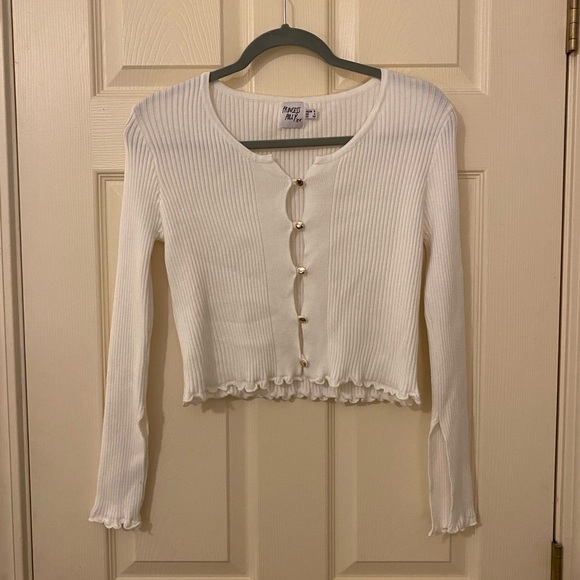 Princess Polly Janie Top White - Picture 3 of 8